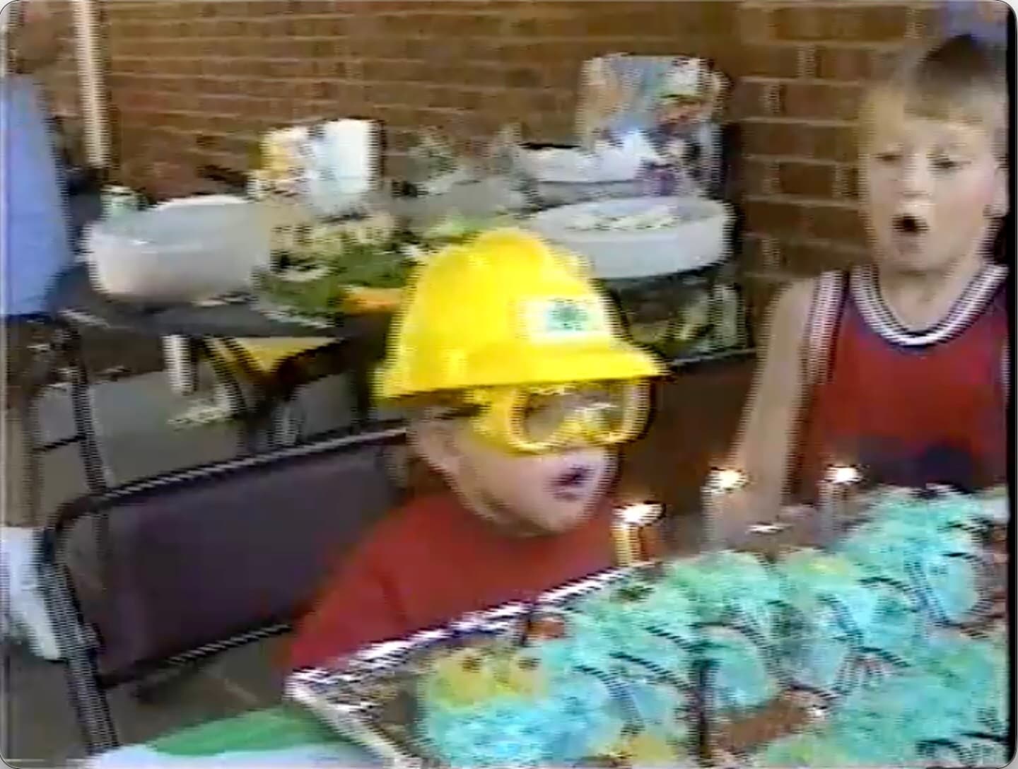 A family kitchen memory shown as a softly animated video tile